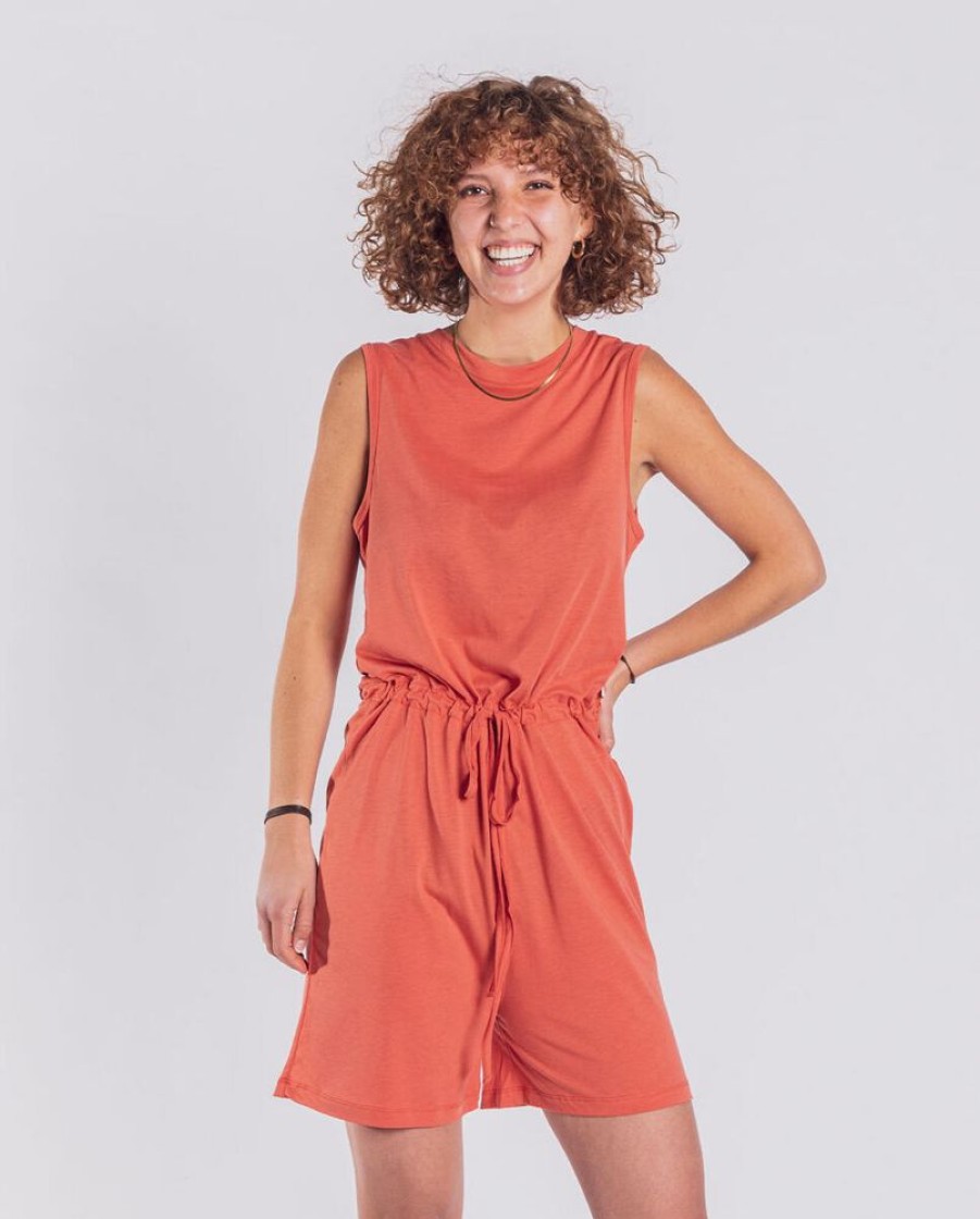 Damen Degree Clothing Hosen | Damen Jumpsuit Aus Lyocell/Bio-Baumwolle - Verano