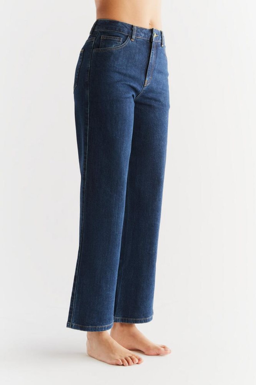 Damen Evermind Jeans | W'S Wide Leg Jeans-We1009