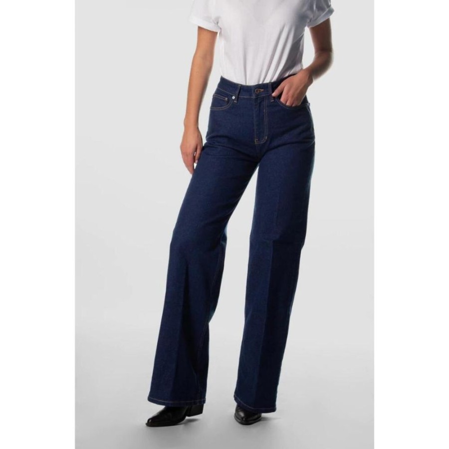 Damen Kuyichi Jeans | Jeans Wide Fit - Harper Loose Flare - Aus Bio-Baumwolle