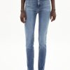 Damen ARMEDANGELS Jeans | Ingaa - Damen Skinny Leg High Waist Aus Bio-Baumwoll Mix