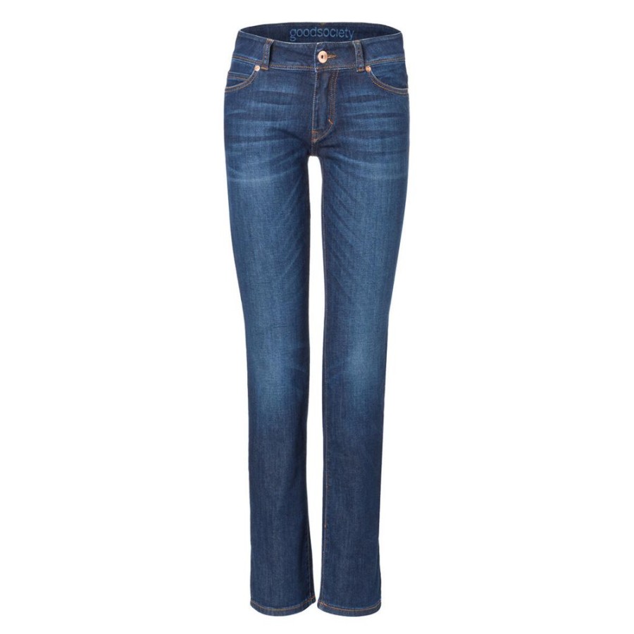 Damen goodsociety Jeans | Womens Straight Jeans Kyanos