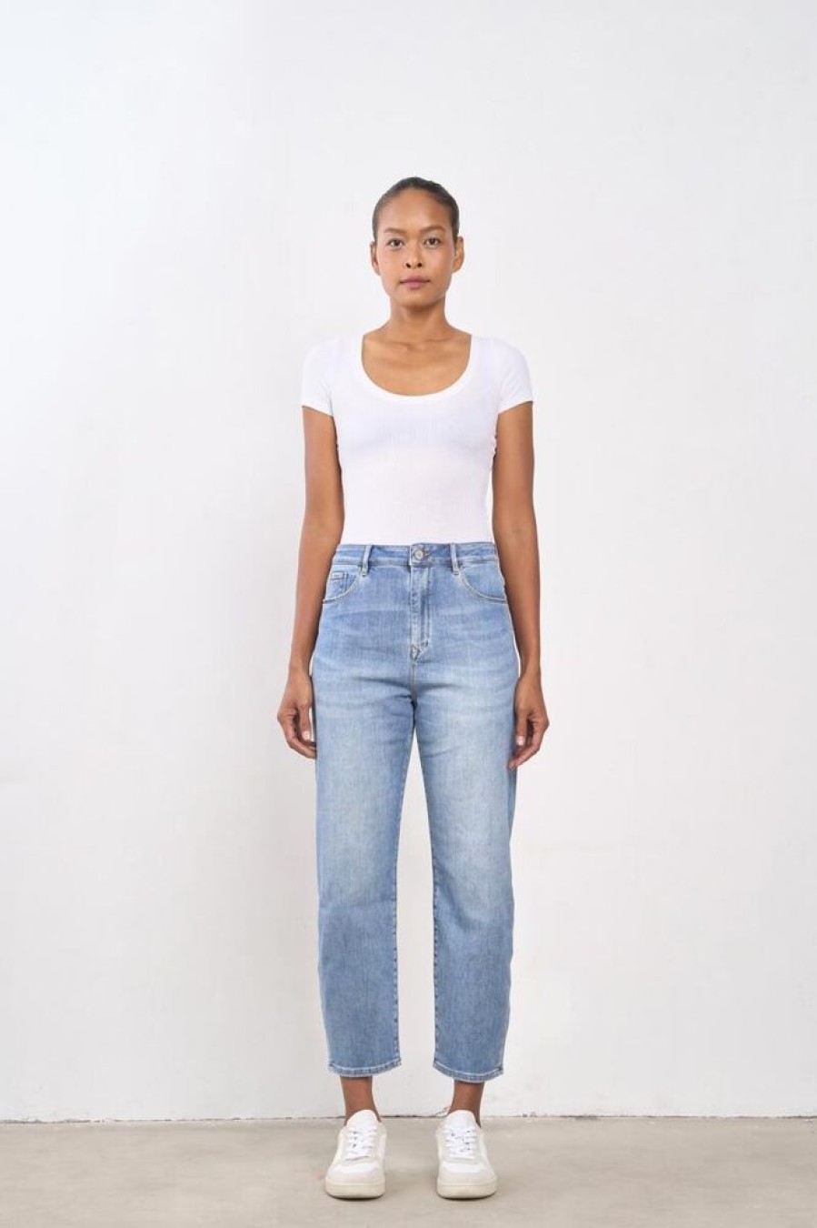 Damen DAWN Jeans | Stardust O-Shape Soft Denim - Classic