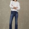 Damen Kings Of Indigo Jeans | Kings Of Indigo - Jeans Aus Bio Baumwolle Mit Schlag - Marie - Clean Medium Used