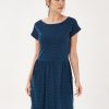 Damen ORGANICATION Kleider | Jerseykleid Aus Tencel Lyocell Mit Bio-Baumwolle