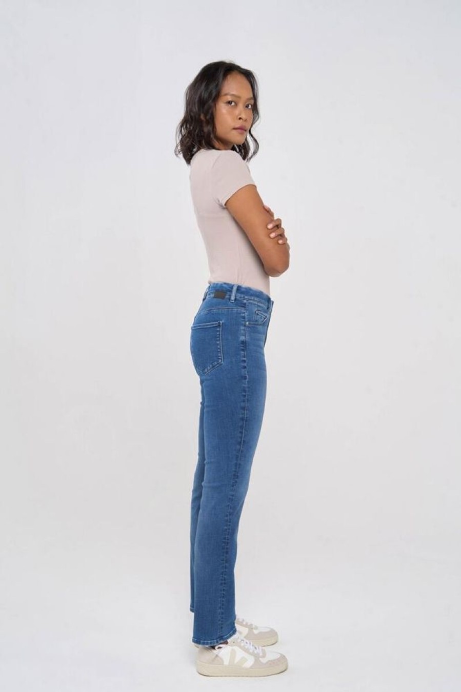 Damen DAWN Jeans | Stellar Slim Straight Comfortstretch - Classic