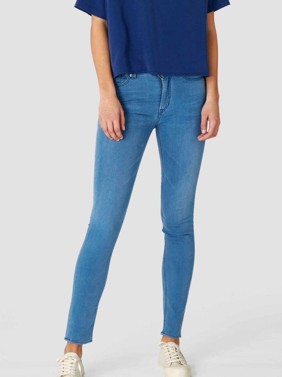 Damen Kings Of Indigo Jeans | Juno High Veggie Warp Light