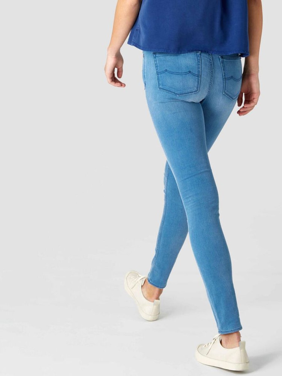 Damen Kings Of Indigo Jeans | Juno High Veggie Warp Light