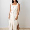 Damen Jyoti - Fair Works Kleider | Kleid Shantia Creme