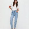 Damen Kuyichi Jeans | Jeans Loose Tapered Fit Mit Hohem Bund Und Schmalzulaufendem Bein - Nora