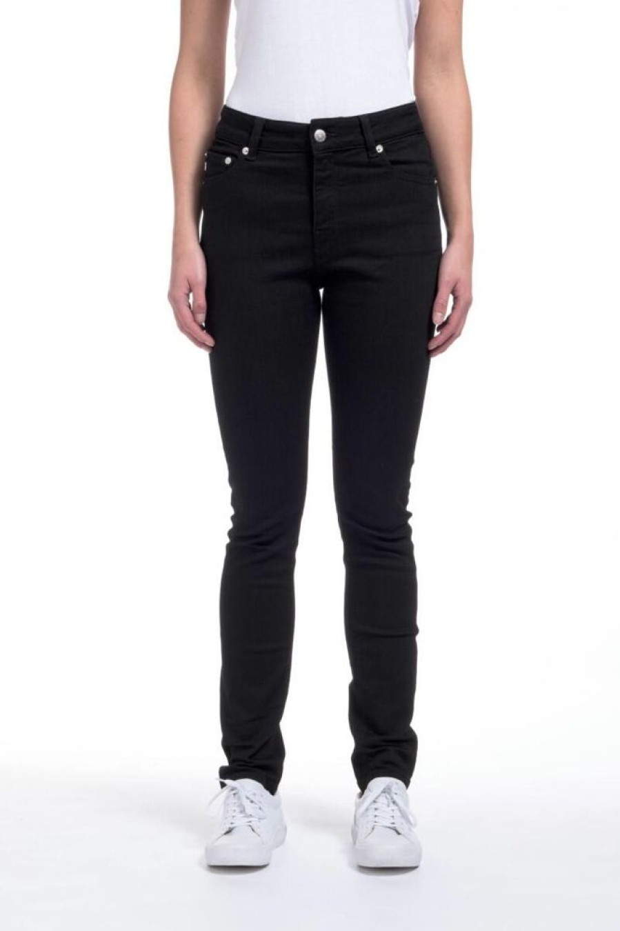 Damen Mud Jeans Jeans | Jeans Skinny Fit - Hazen - Dip Dry