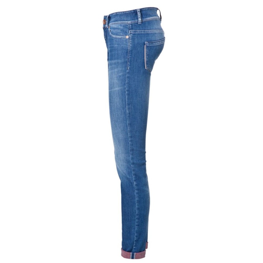 Damen goodsociety Jeans | Womens Slim Jeans Harrow Red Back