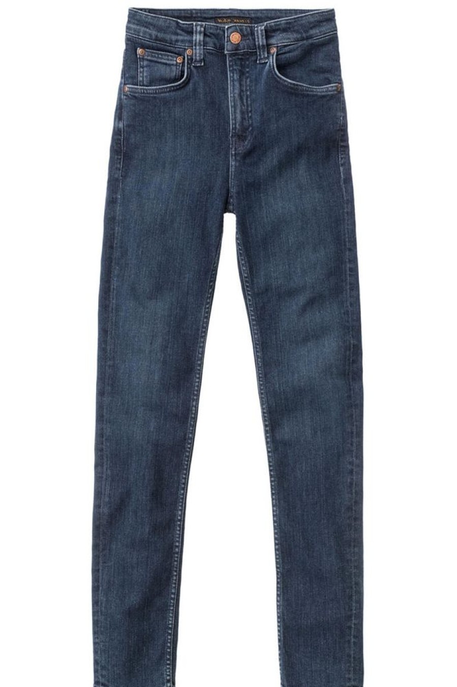 Damen Nudie Jeans Jeans | Hightop Tilde Blue Tide