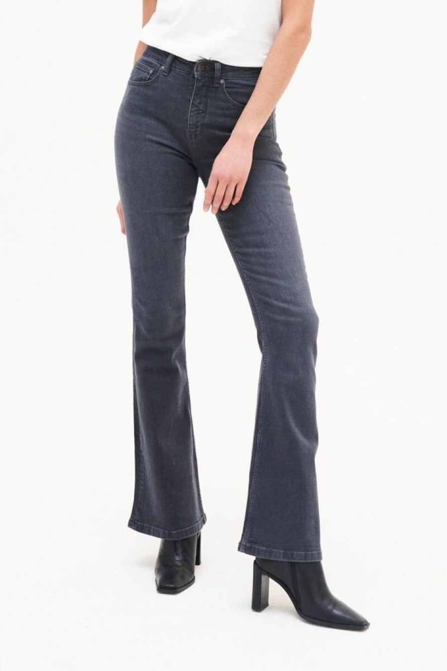 Damen Kuyichi Jeans | Flared Jeanshose - Lisette Flare