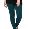 Damen Milchshake Hosen | High-Waist Basic Leggings Aus Weichem Modal French-Terry