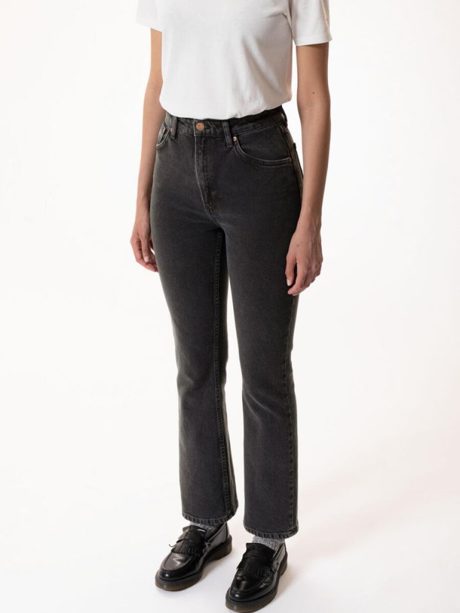 Damen Nudie Jeans Jeans | Jeans Rowdy Ruth Almost Black