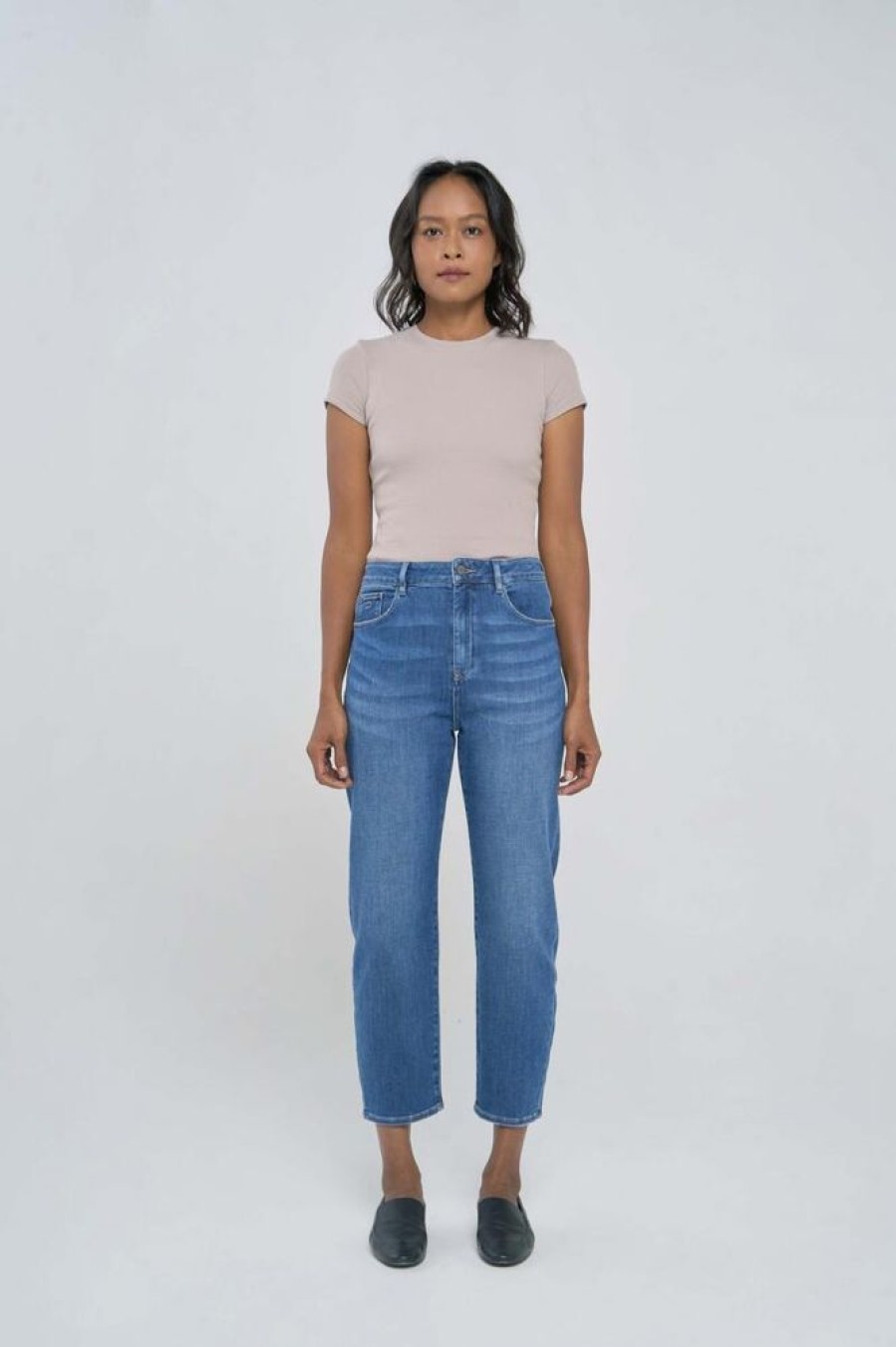 Damen DAWN Jeans | Stardust O-Shape Soft Denim - Classic