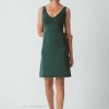 Damen SKFK Kleider | Kleid Amalur - Deep Green