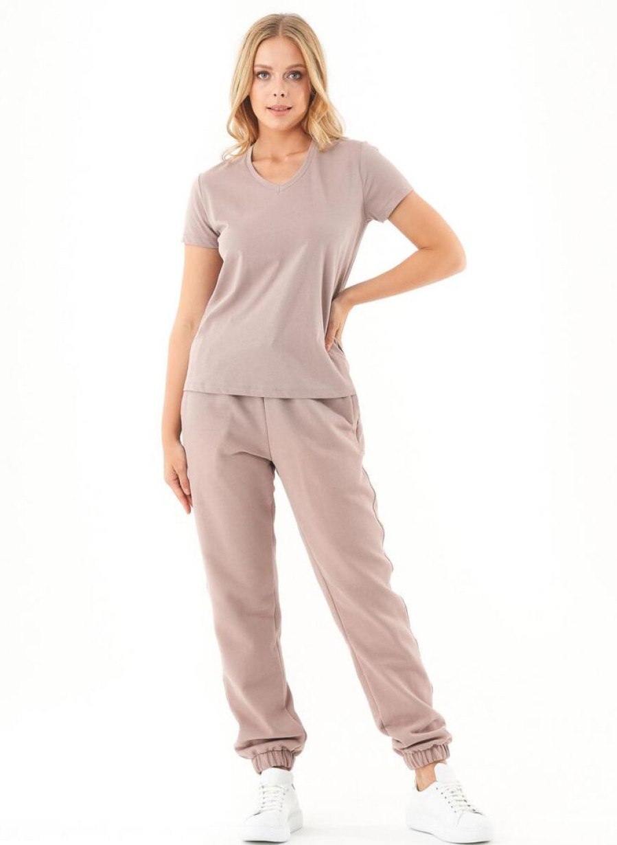 Damen ORGANICATION Hosen | Essentials-Perrie- Soft Touch Sweathose Aus Bio-Baumwolle