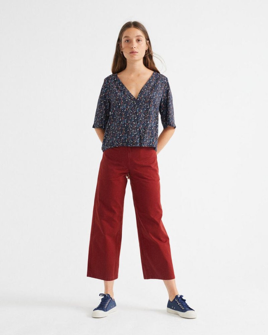 Damen thinking mu Jeans | Hose Culotte - Elephant - Aus Bio-Baumwolle