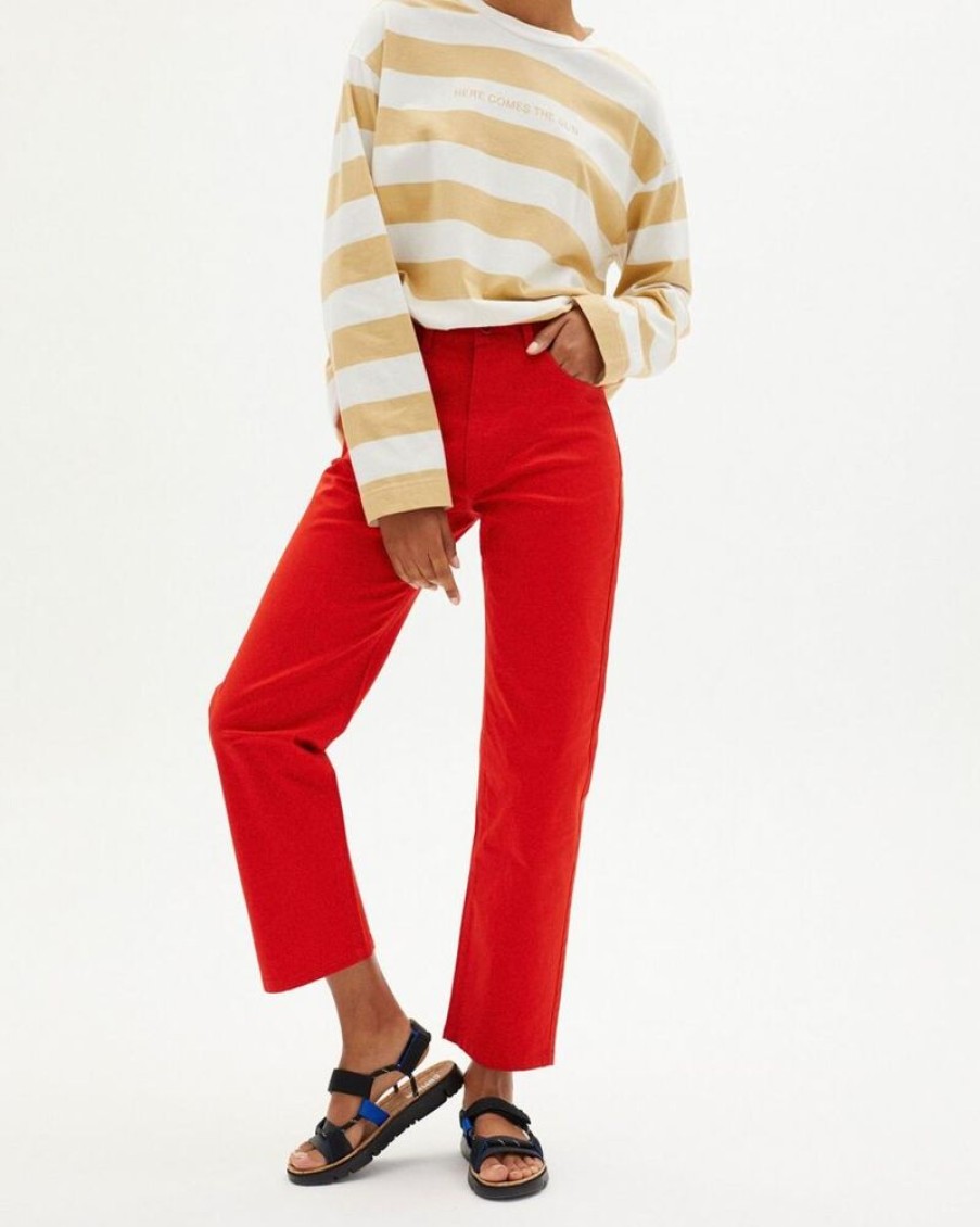 Damen thinking mu Jeans | Red Nele Pants