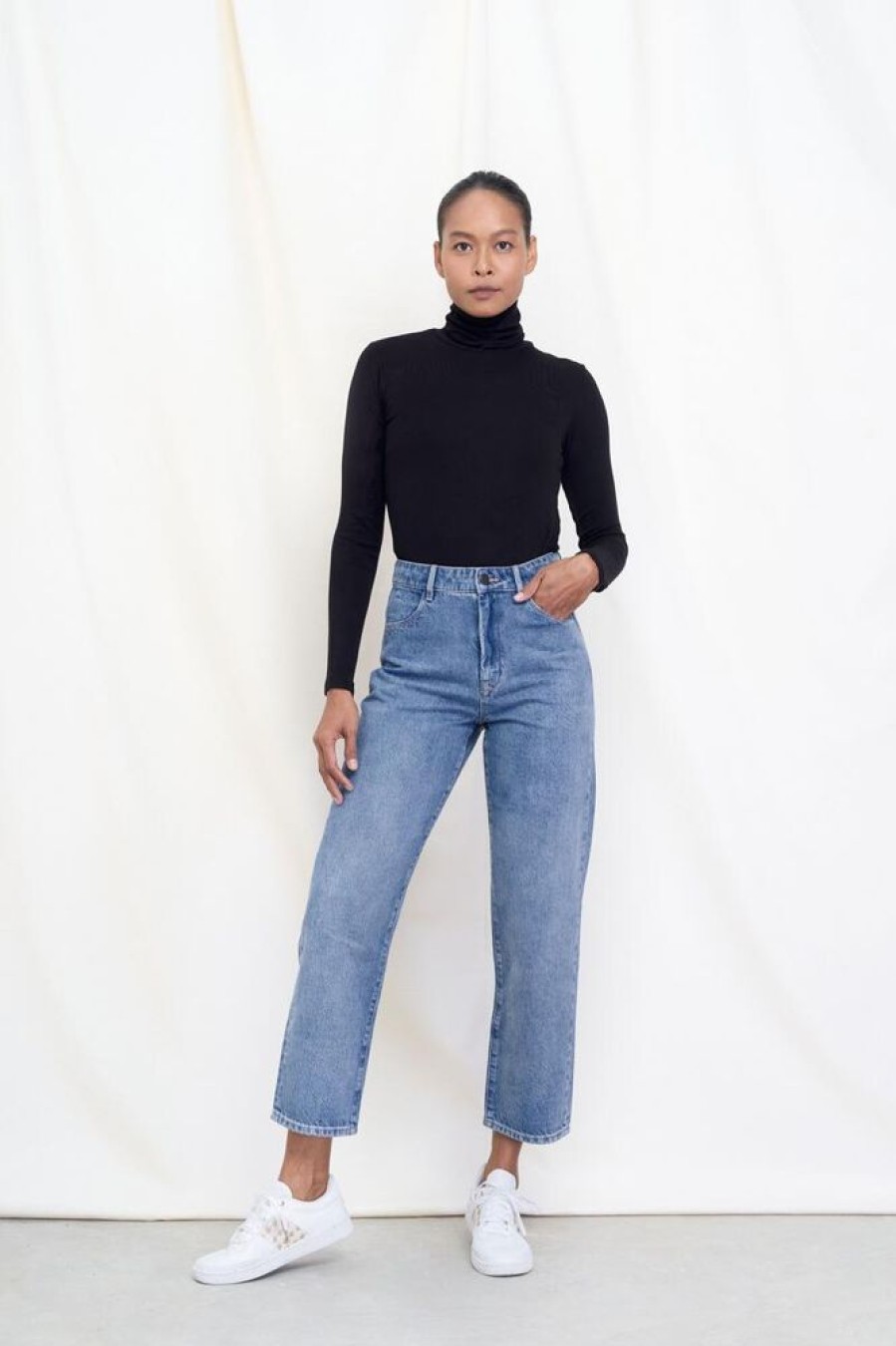 Damen DAWN Jeans | Dawn Wide Straight Non-Stretch - Minimal