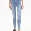 Damen ARMEDANGELS Jeans | Tillaa X Stretch - Damen Skinny Leg Mid Waist Aus Bio-Baumwoll Mix