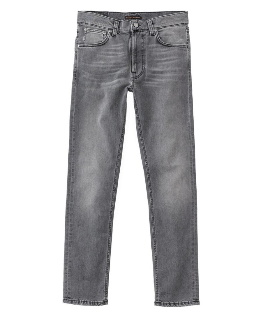 Damen Nudie Jeans Jeans | Lean Dean Mid Grey Comfort