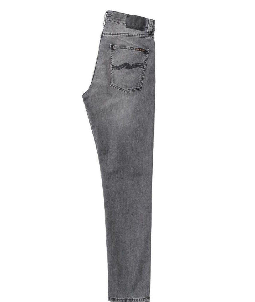 Damen Nudie Jeans Jeans | Lean Dean Mid Grey Comfort