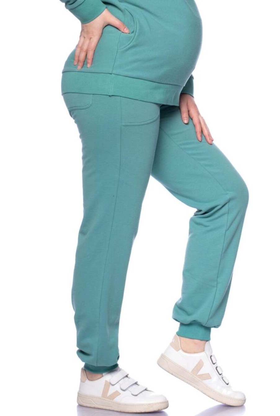 Damen Milchshake Hosen | Alvi Weiche Lounge Jogginghose Mit Kurzen Bundchen Aus Softer Bio-Baumwolle