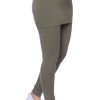 Damen Milchshake Hosen | Skirt Leggings Umstandsleggings Aus Bio Baumwolle