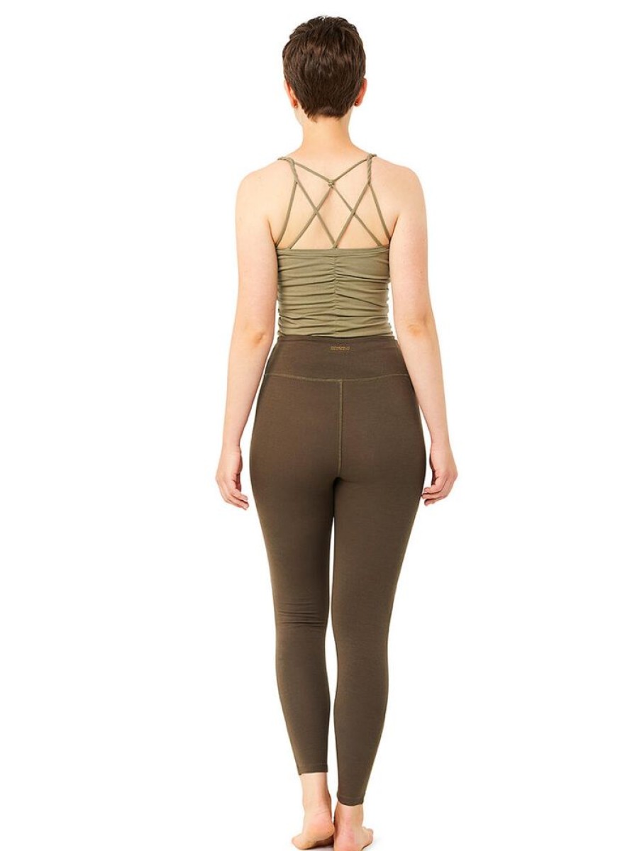 Damen Mandala Hosen | Yoga Leggings - Cropped Pocket Tight