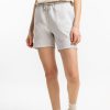 Damen Rotholz Hosen | Logo Sweatshorts Aus Bio-Baumwolle