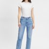 Damen FUTURE:PEOPLE. Jeans | 05:00 Straight Fit, Mid Waist, Cropped