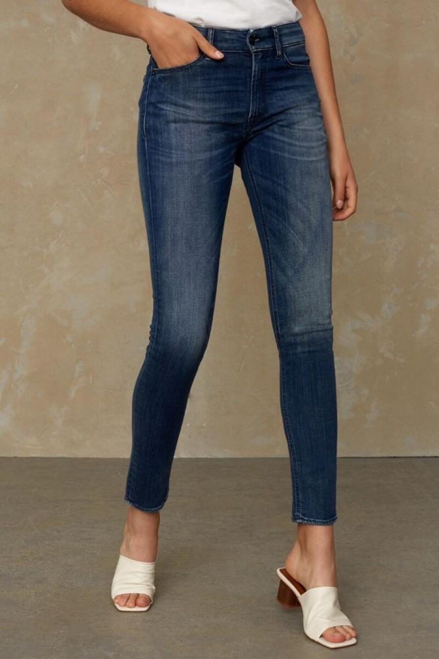 Damen Kings Of Indigo Jeans | Jeans Slim Fit - Juno High - Aus Biobaumwolle