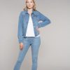 Damen Feuervogl Jeans | Jeansjacke Svala Summerblue