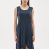 Damen ORGANICATION Kleider | Kleid Aus Tencel Lyocell-Mix Mit Seitlichen Eingrifftaschen