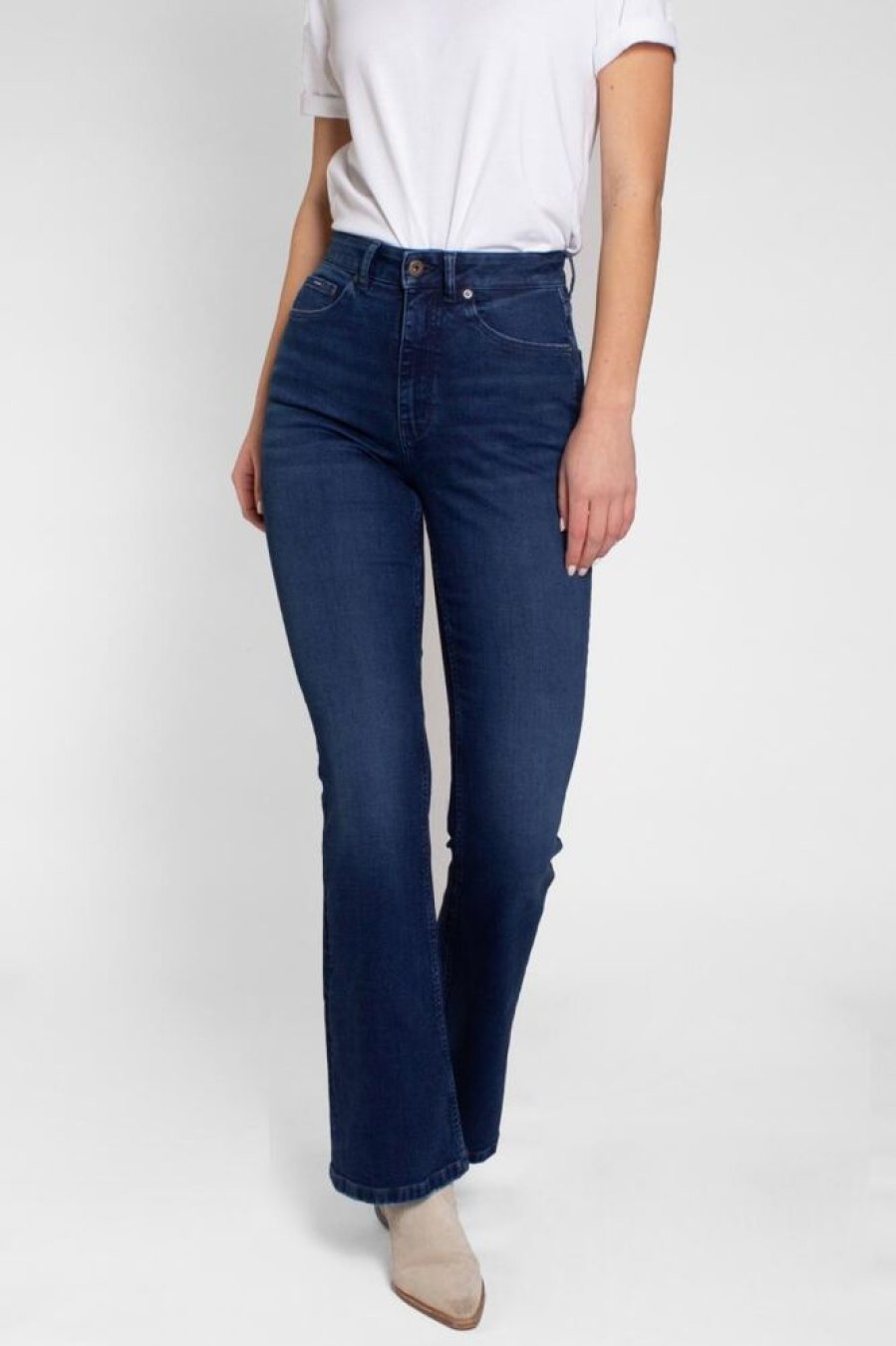 Damen Kuyichi Jeans | Flared Jeanshose - Lisette Flare