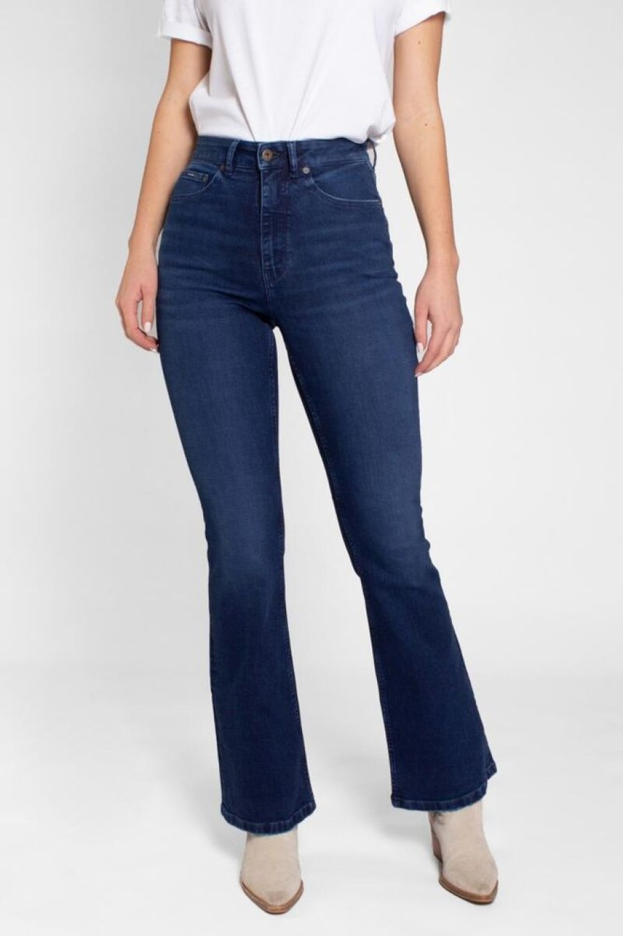 Damen Kuyichi Jeans | Flared Jeanshose - Lisette Flare