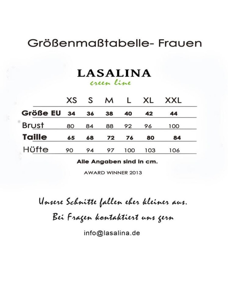 Damen LASALINA Kleider | Sommerkleid Aus Satin - Aus Bio Baumwolle