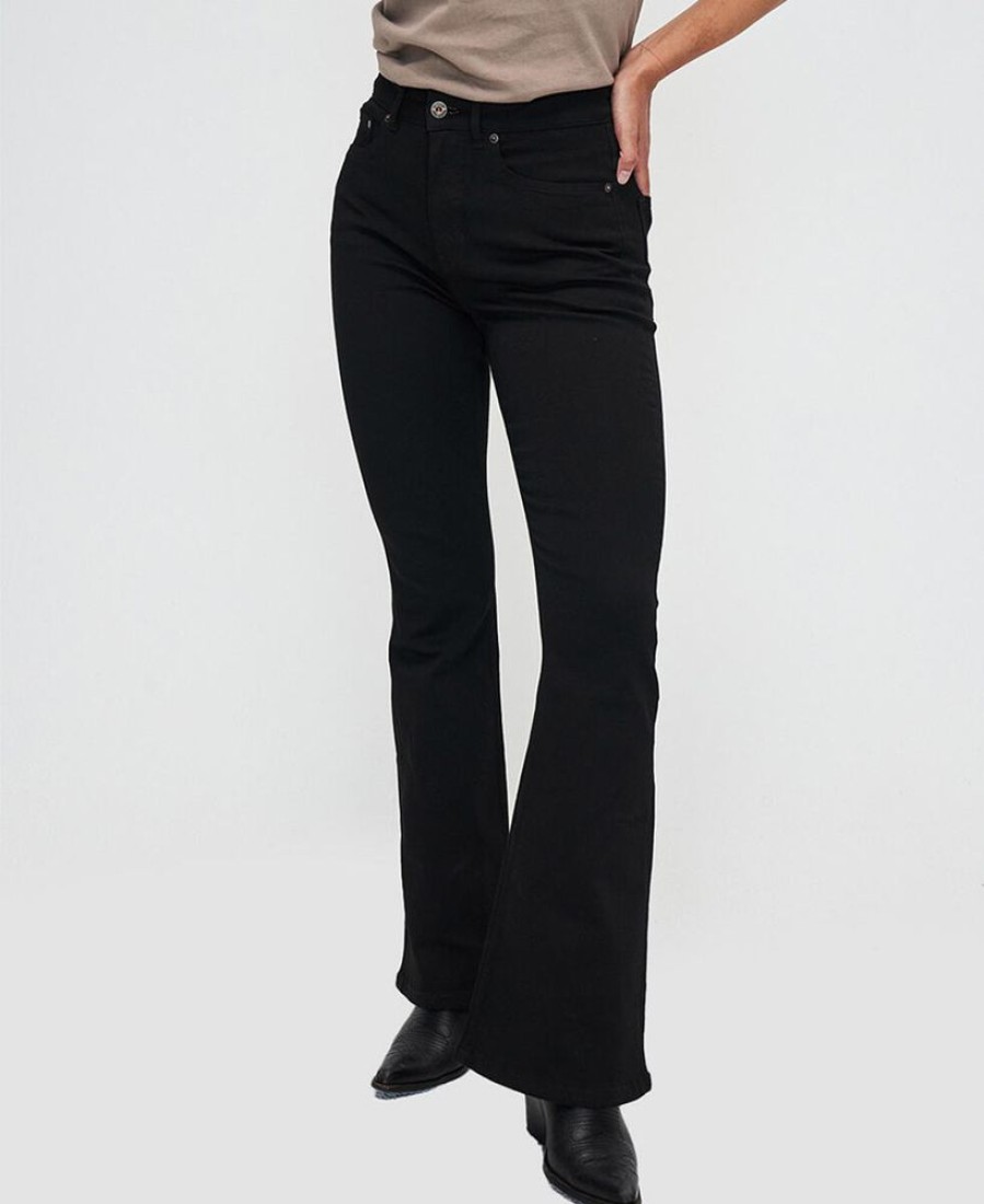 Damen Kuyichi Jeans | Flared Jeanshose - Lisette Flare