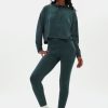 Damen Girlfriend Collective Hosen | Yoga - Long Sleeve Hoodie - Reset