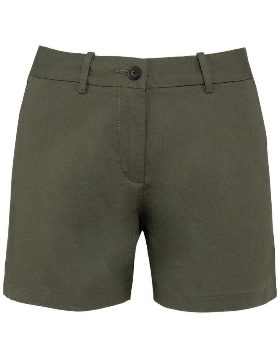 Damen YTWOO Hosen | Damen Bermudashorts Aus Bio Baumwolle Mit Weicher Haptik