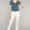 Damen Feuervogl Jeans | Fv-Sve:Nja | Slim Fit | Medium Waist | Jeans | Raw Undyed