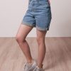 Damen bleed Jeans | Jeans Shorts Lyocell (Tencel) Damen Recycelt Blau