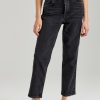 Damen ThokkThokk Jeans | Damen Straight Cropped Jeans Bio Fair