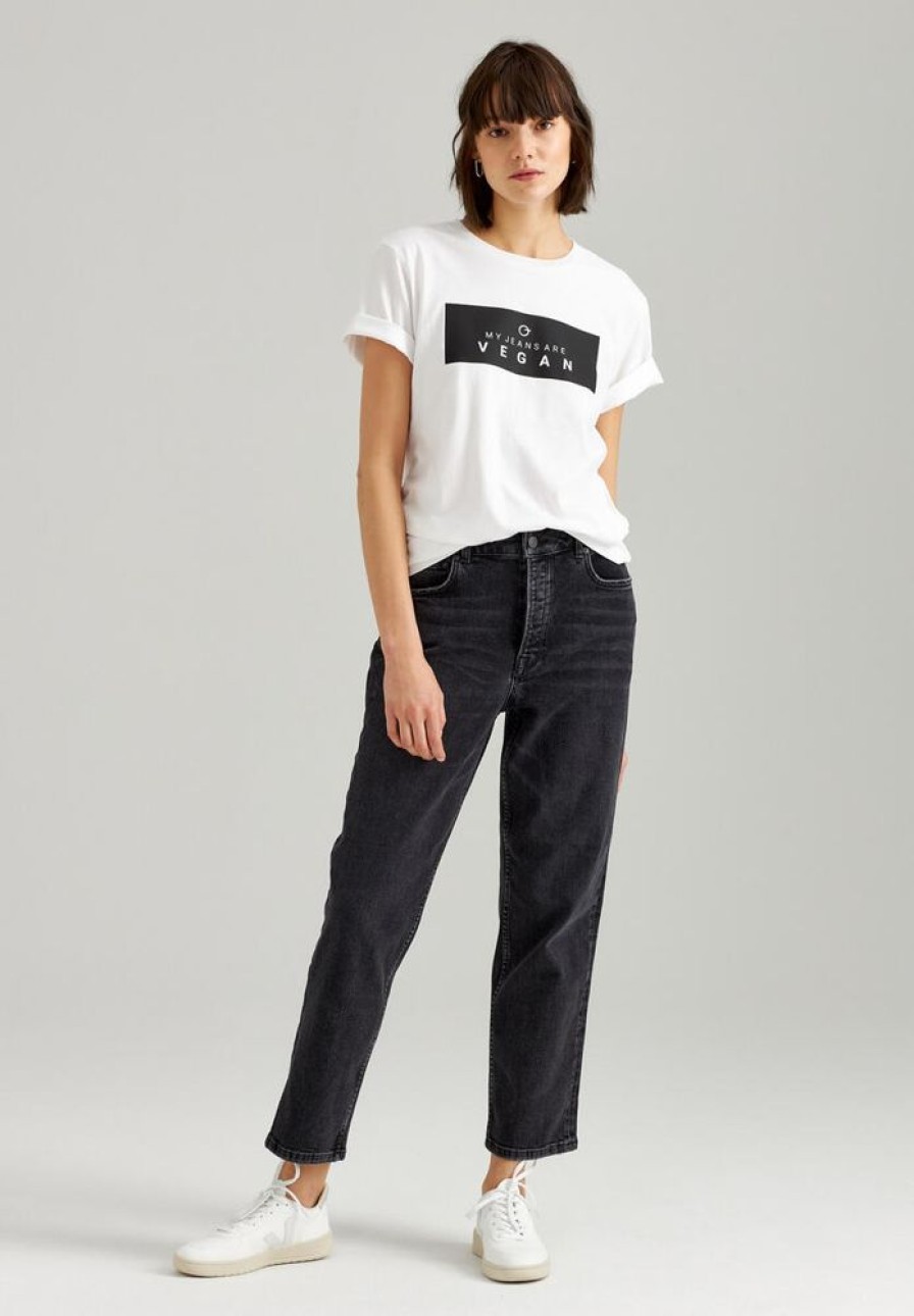 Damen ThokkThokk Jeans | Damen Straight Cropped Jeans Bio Fair