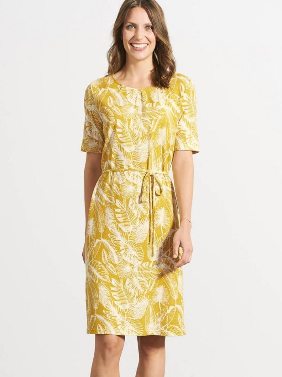 Damen HempAge Kleider | Dress Jungle Print