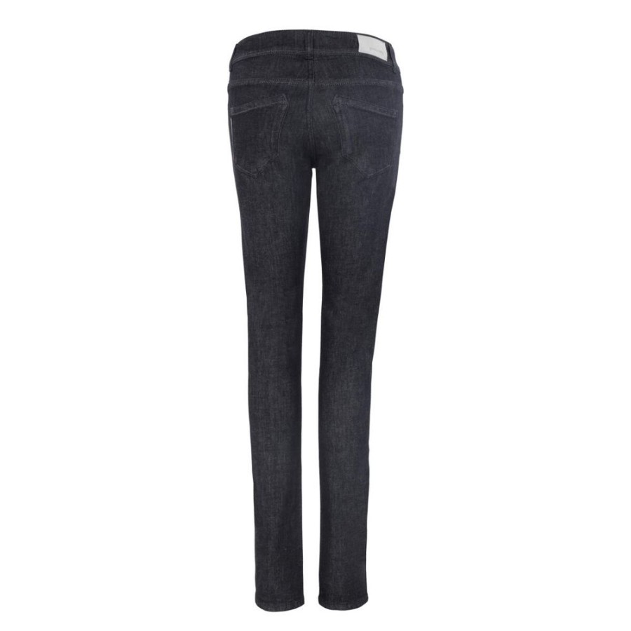 Damen goodsociety Jeans | Womens Slim Jeans Black Light One Wash