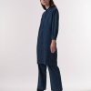 Damen LANIUS Kleider | Denim Kleid Aus Bio-Baumwolle Und Hanf