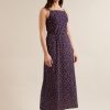 Damen LANIUS Kleider | Maxikleid Tencel Print Wild Dots